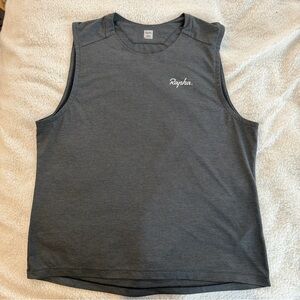 Rapha Sleeveless Tank Top in Charcoal